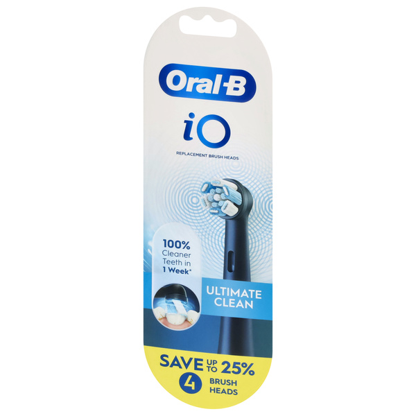 Oral-B iO Ultimate Clean Replacement Brush Heads
