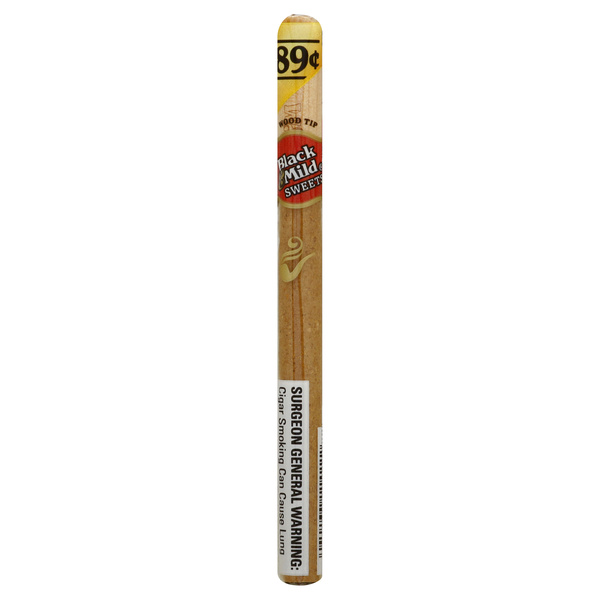 Black & Mild Cigar, Sweets, Wood Tip Pre-Priced, image courtesy of Hy-Vee