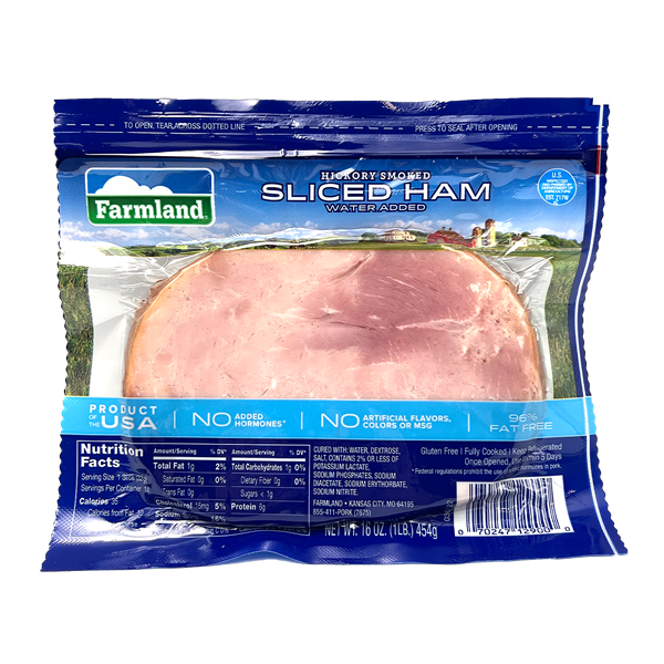 Farmland Hickory Smoked Sliced Ham | Hy-Vee Aisles Online Grocery