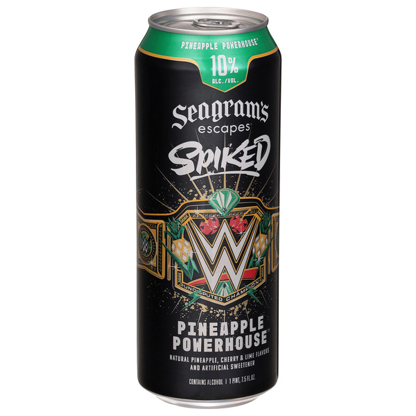 Seagram's Escapes Spiked Pineapple Cherry Lime Malt Beverage | Hy
