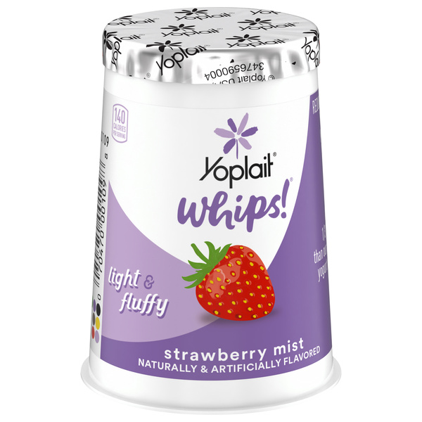 Yoplait Whips! Strawberry Mist Lowfat Yogurt Mousse | Hy-Vee