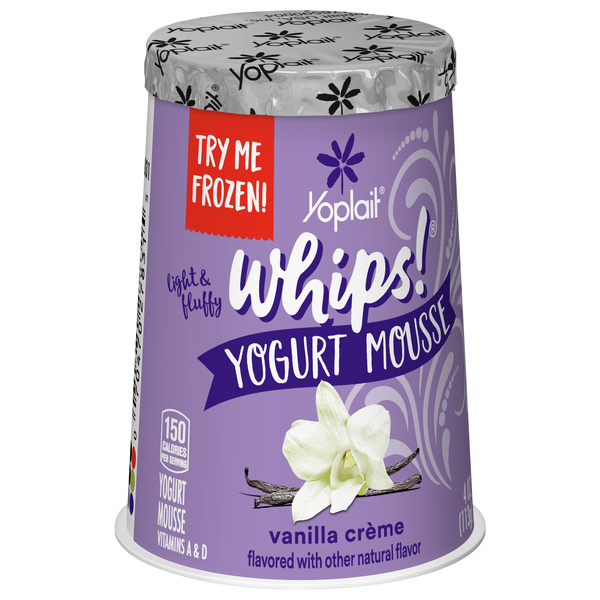 Yoplait Whips! Vanilla Creme Yogurt Mousse | Hy-Vee Aisles Online
