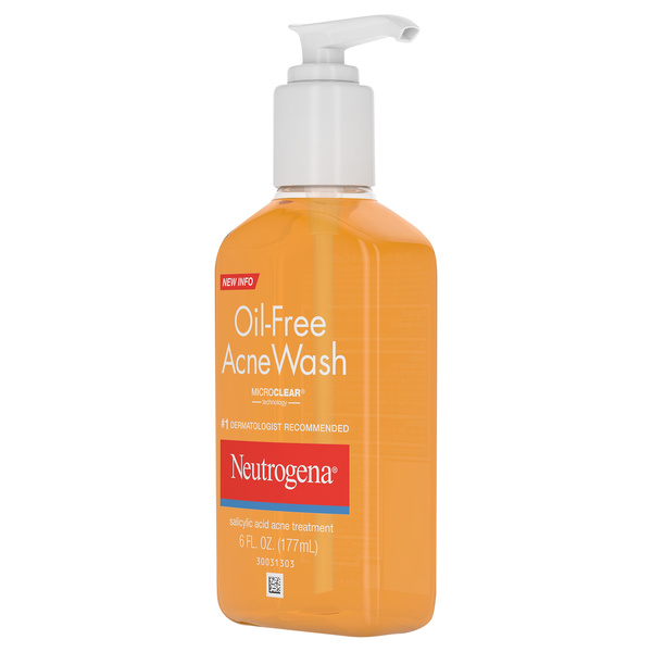 Neutrogena Oil-Free Acne Wash | Hy-Vee Aisles Online Grocery Shopping