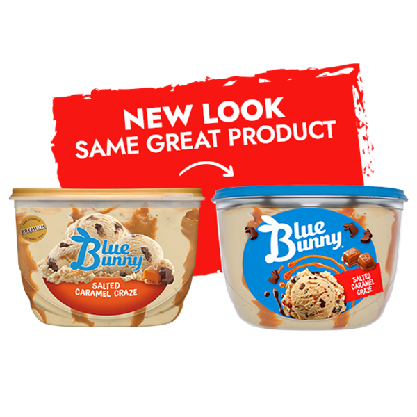 Blue Bunny Salted Caramel Craze Frozen Dessert, 46 fl oz | Hy-Vee