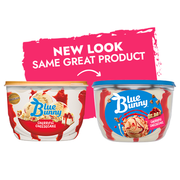 Blue Bunny Cherrific Cheesecake Premium Frozen Dessert, 46 fl oz