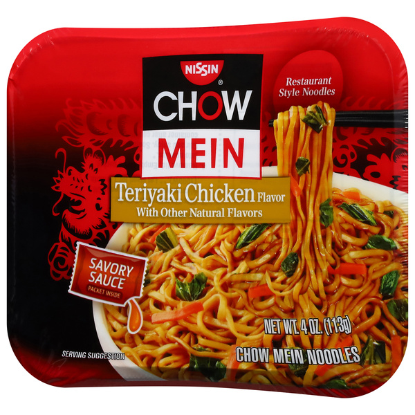 Nissin Chow Mein Teriyaki Chicken Flavor Chow Mein Noodles | Hy