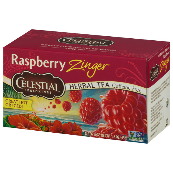 Celestial Seasonings Caffeine Free Raspberry Zinger Herbal Tea