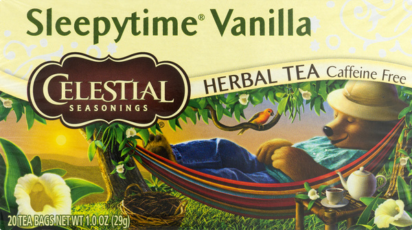 Celestial Seasonings Sleepytime Caffeine Free Vanilla Herbal Tea