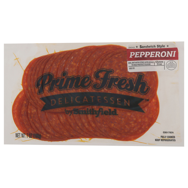 Smithfield Pepperoni, Sandwich Style, Delicatessen | Hy-Vee Aisles