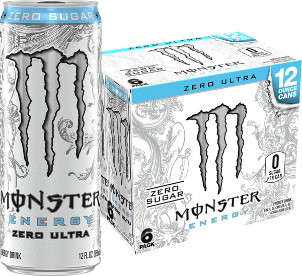 Monster Energy, Zero Ultra 6Pk | Hy-Vee Aisles Online Grocery Shopping