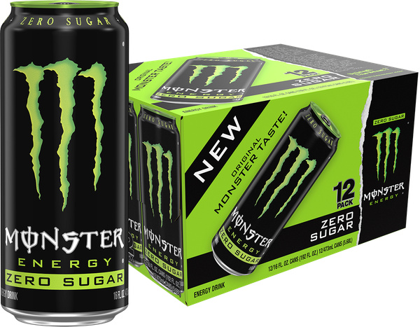 Monster Energy Zero Sugar 12Pk | Hy-Vee Aisles Online Grocery Shopping