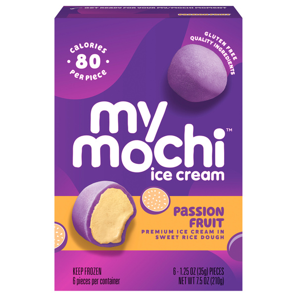 My/Mochi Passion Fruit Ice Cream 6 ea | Hy-Vee Aisles Online My/Mochi Passion Fruit Ice Cream 6 ea | Hy-Vee Aisles Online