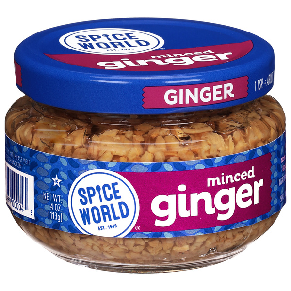 Spice World Minced Ginger 4 oz | Hy-Vee Aisles Online Grocery Shopping