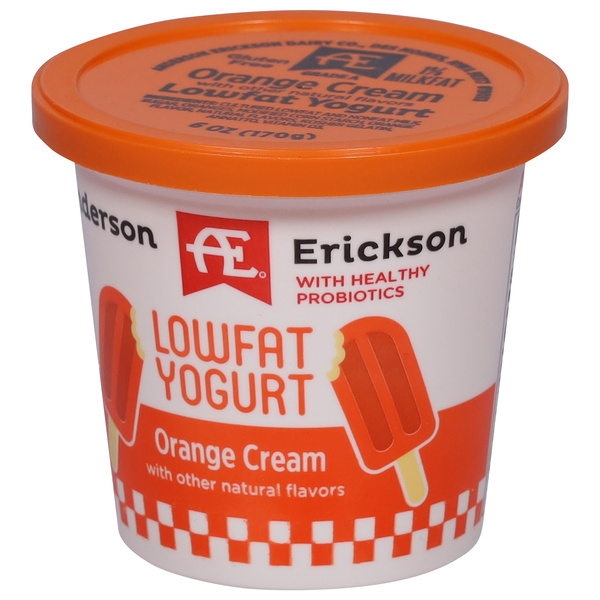 Anderson Erickson Dairy Lowfat Orange Cream Yogurt | Hy-Vee Aisles