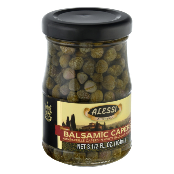 Alessi Balsamic Capers | Hy-Vee Aisles Online Grocery Shopping