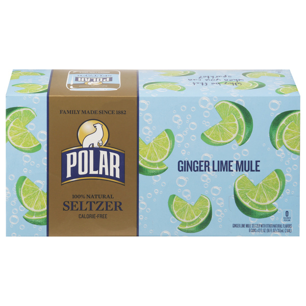 Polar Seltzer - 8pk 12oz - Ginger Lime Mule | Hy-Vee Aisles Online