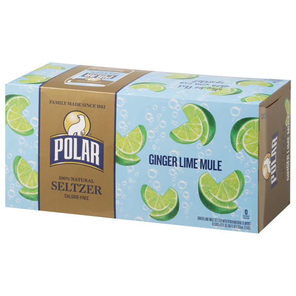 Polar Seltzer - 8pk 12oz - Ginger Lime Mule | Hy-Vee Aisles Online