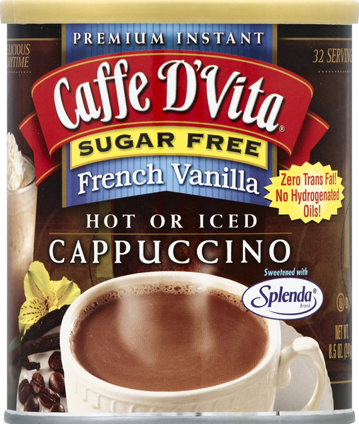Caffe D'Vita Sugar Free French Vanilla Cappuccino | Hy-Vee Aisles