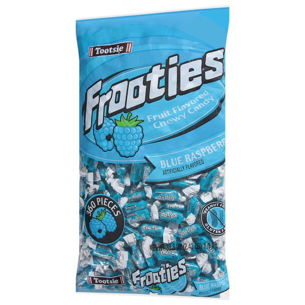 Tootsie Roll Frooties Blue Raspberry Flavored Chewy Candy 360ct