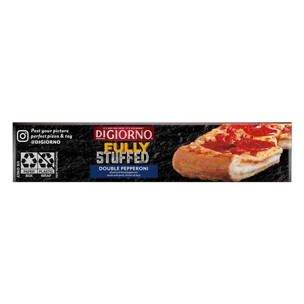 DiGiorno Fully Stuffed Crust Double Pepperoni Frozen Pizza | Hy