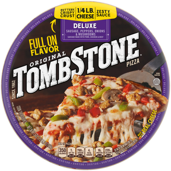 Tombstone Original Deluxe Frozen Pizza | Hy-Vee Aisles Online