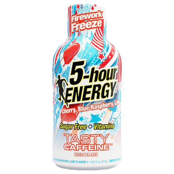 5-hour ENERGY, Extra Strength, Firework Freeze, Shot, 1.93 oz | Hy