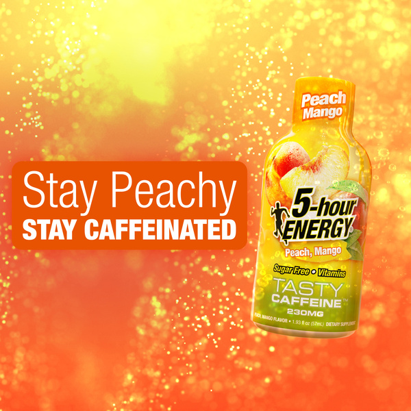 5-hour ENERGY, Extra Strength, Peach Mango, Shot, 1.93 oz. | Hy