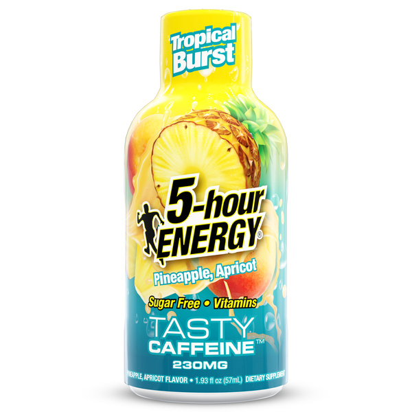 5-hour ENERGY, Extra Strength, TROPICAL BURST, Shot, 1.93 oz | Hy