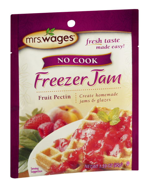 プッツェンシュヴェスタン ウィープル・フェーゲン　ホロ　3枚 Mrs. Wages No Cook Freezer Jam Fruit Pectin | Hy-Vee Aisles Online