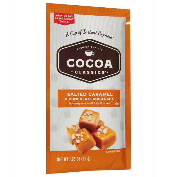 Cocoa Classics Salted Caramel Cocoa Mix 1.25 oz, image courtesy of Hy-Vee