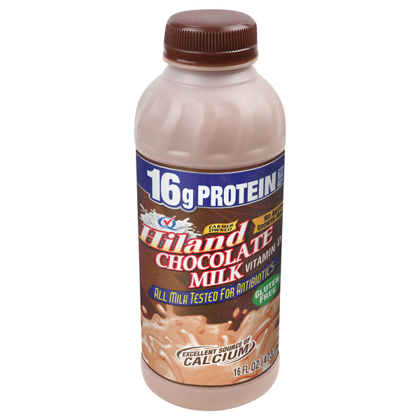 Hiland Premium Chocolate Milk, Pint, 16 Fl Oz | Hy-Vee Aisles
