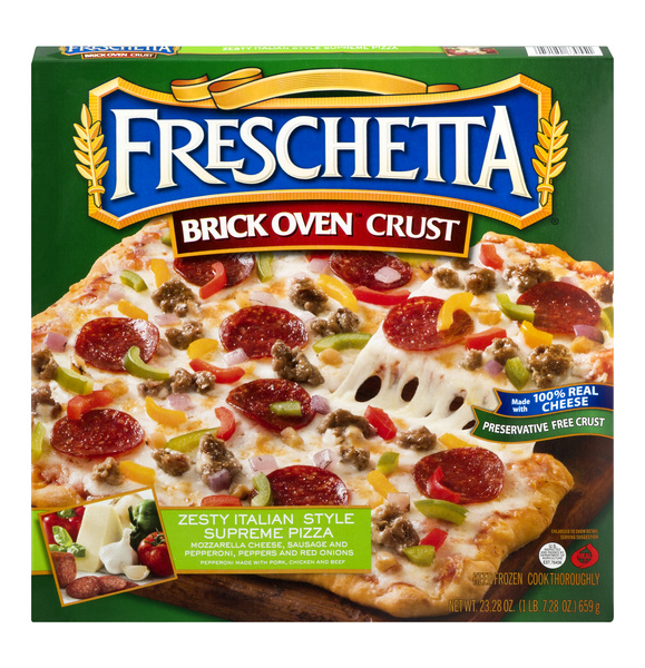 Freschetta Brick Oven Zesty Italian Style Supreme Pizza | Hy-Vee