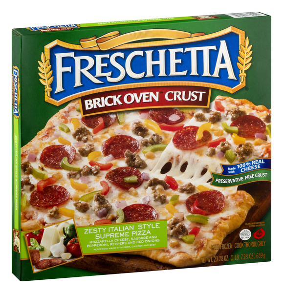 BRIESTAブリエスタ【VIVID】 Freschetta Brick Oven Zesty Italian Style Supreme Pizza | Hy-Vee