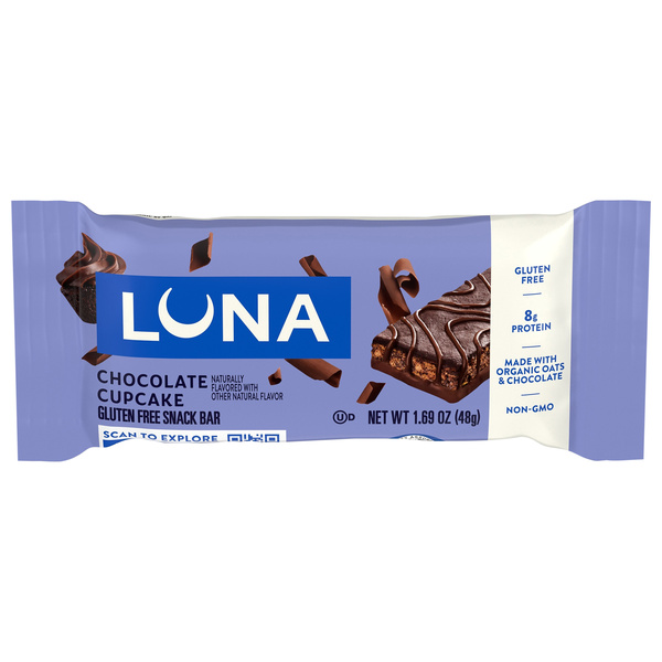 LUNA Chocolate Cupcake Whole Nutrition Bar | Hy-Vee Aisles Online