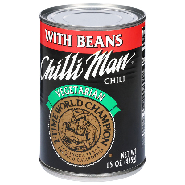 ChilliMan Vegetarian Chili with Beans 15 oz | Hy-Vee Aisles Online