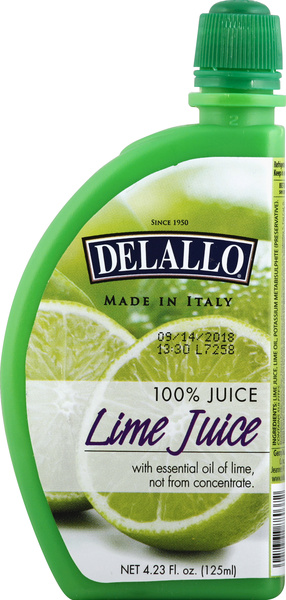 DeLallo Lime Juice Slice | Hy-Vee Aisles Online Grocery Shopping