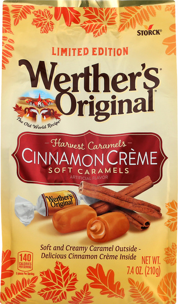 WERTHERS Cinnamon Creme Soft Caramels 7.4 oz | Hy-Vee Aisles