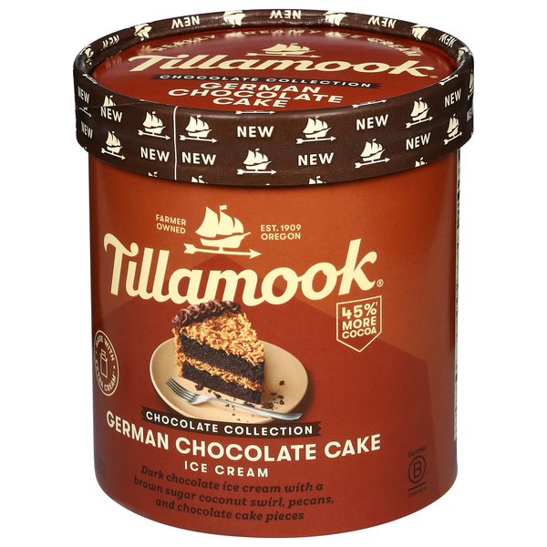 Tillamook German Chocolate Cake Ice Cream 1.5 qt | Hy-Vee Aisles