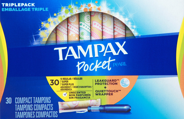 TAMPAX Pocket Pearl, Triplepack (Regular/Super/Super Plus