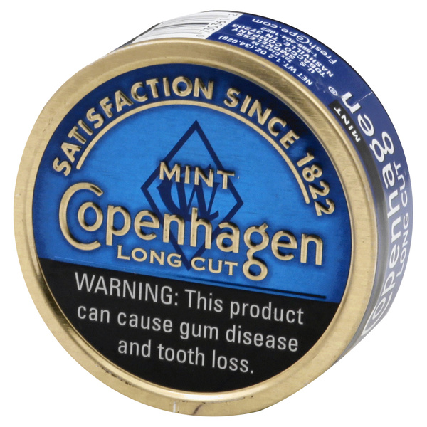 how many grams of tobacco in a can of copenhagen Long Cut Wintergreen Chewing Copenhagen, Tobacco, Long Cut, Weyman's