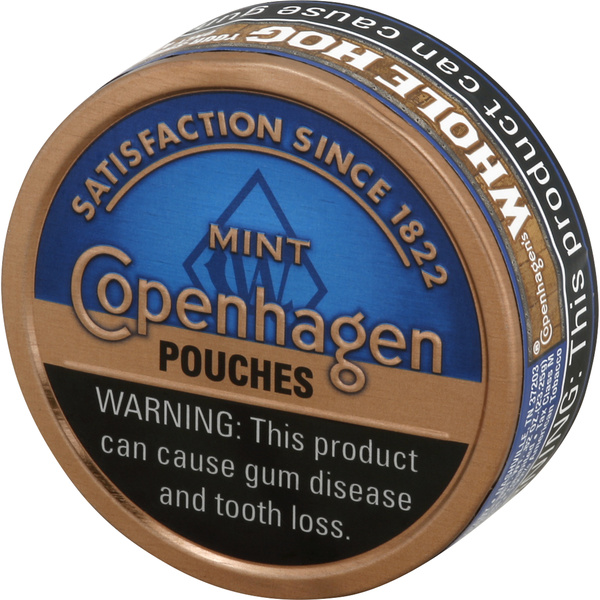 Copenhagen Mint Pouches