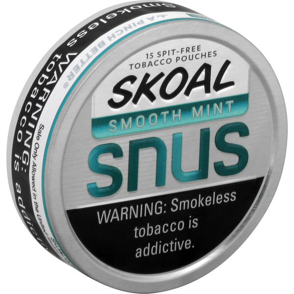spit free tobacco Smokey Mountain Original Herbal Pouches - Arctic Mint - and Nicotine Free - 5 Can Box The Great American Spit Out