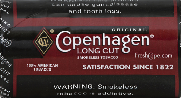 copenhagen tobacco long cut Wintergreen - 1.2 Ounce Copenhagen Smokeless Tobacco 5 ea