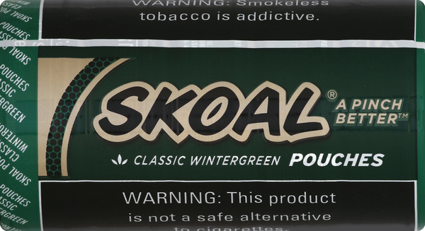 what is in skoal tobacco Chew Skoal Smokeless Tobacco, Classic Wintergreen