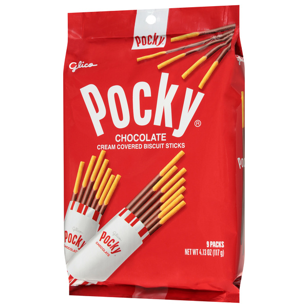 トリートメント Pocky Pocky Chocolate Cream Covered Biscuit Sticks | Hy-Vee Aisles
