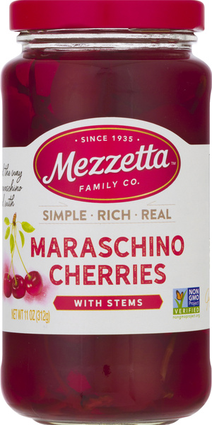 Mezzetta Maraschino Cherries With Stems | Hy-Vee Aisles Online