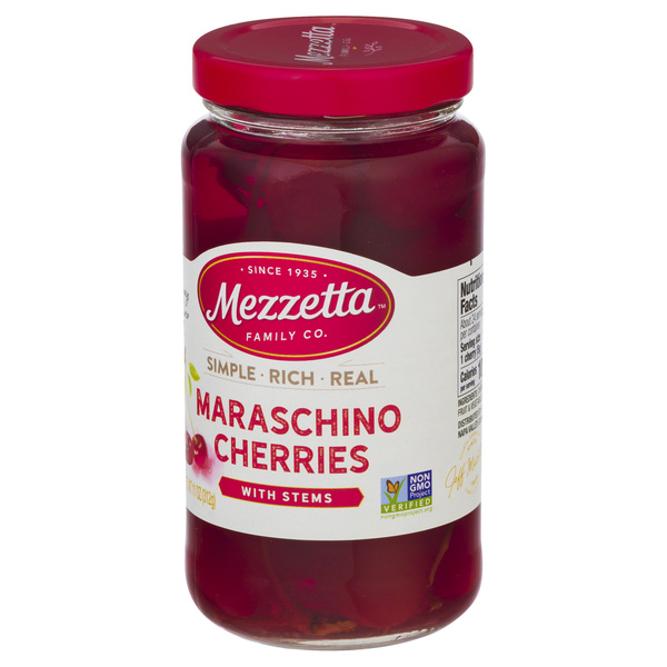 Mezzetta Maraschino Cherries With Stems | Hy-Vee Aisles Online