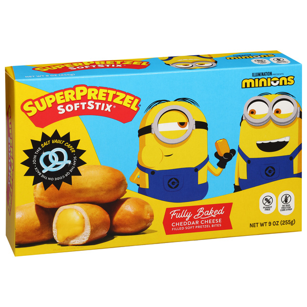 cheesexin専用！ SuperPretzel Softstix Cheddar Cheese Filled Soft Pretzel Sticks