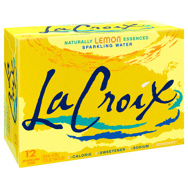 LaCroix Lemon Sparkling Water 12 Pack | Hy-Vee Aisles Online