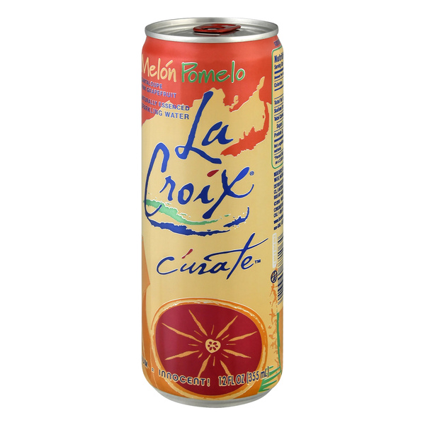 LaCroix Curate Cantaloupe Pink Grapefruit Sparkling Water 12 oz